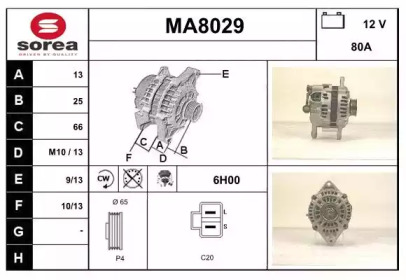 SNRA MA8029