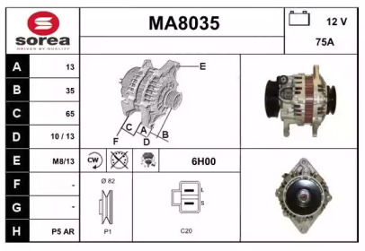 SNRA MA8035