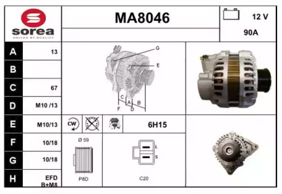 SNRA MA8046