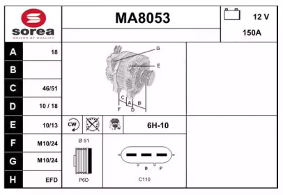 SNRA MA8053