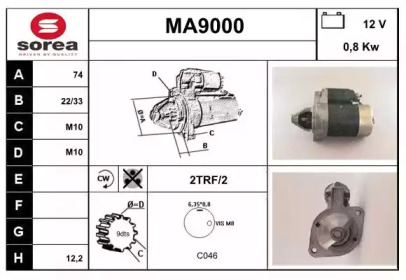 SNRA MA9000