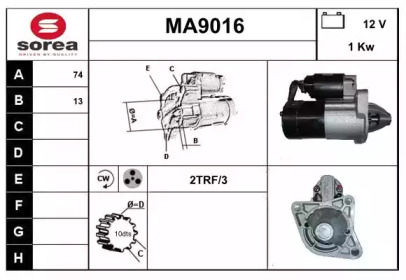 SNRA MA9016