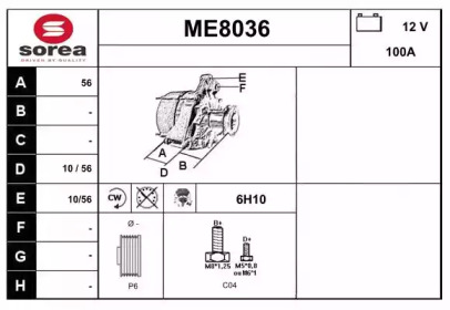 SNRA ME8036