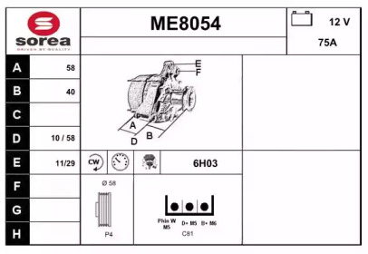 SNRA ME8054