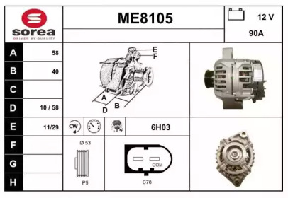 SNRA ME8105