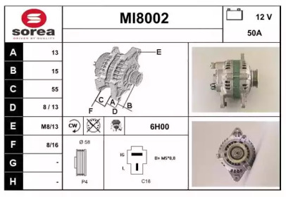 SNRA MI8002