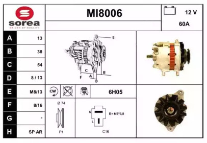 SNRA MI8006