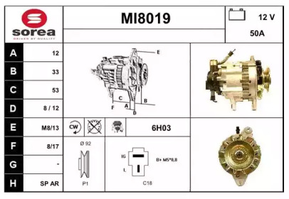 SNRA MI8019