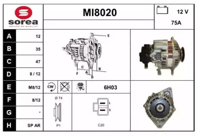 SNRA MI8020