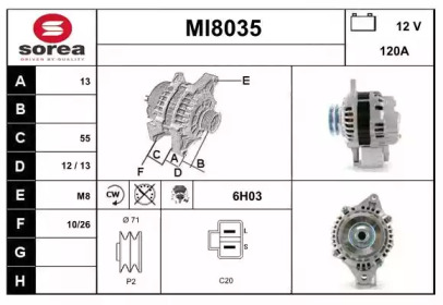 SNRA MI8035