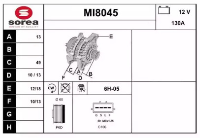 SNRA MI8045