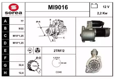 SNRA MI9016