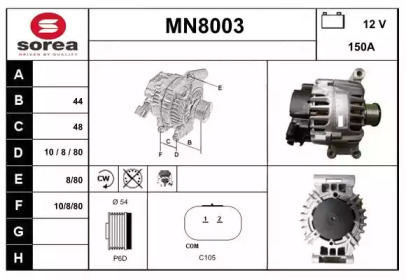 SNRA MN8003