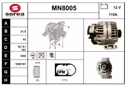 SNRA MN8005