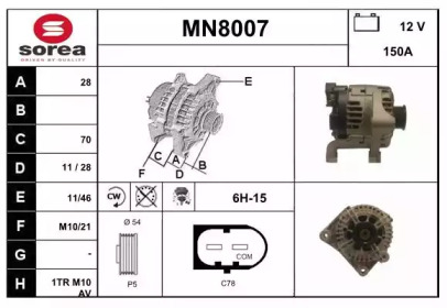 SNRA MN8007