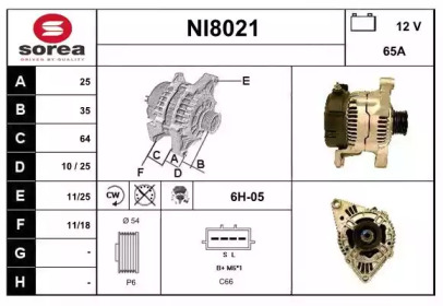 SNRA NI8021