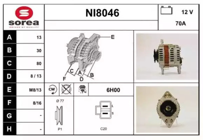 SNRA NI8046