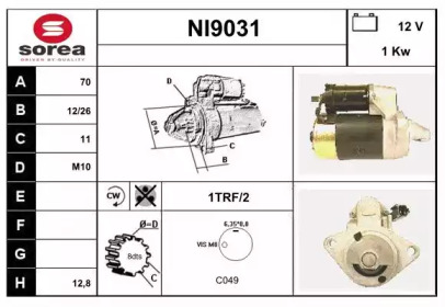 SNRA NI9031