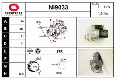 SNRA NI9033