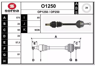 SNRA O1250