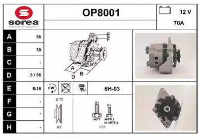 SNRA OP8001