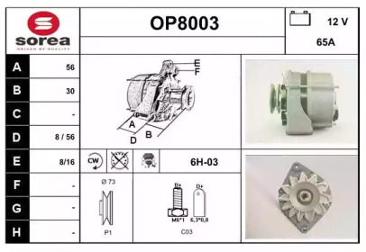 SNRA OP8003