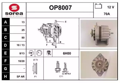 SNRA OP8007