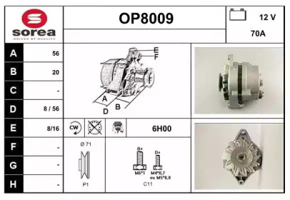 SNRA OP8009