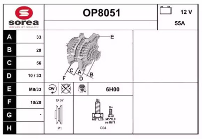 SNRA OP8051