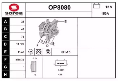 SNRA OP8080