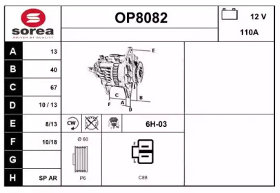 SNRA OP8082