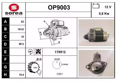 SNRA OP9003