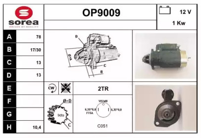 SNRA OP9009