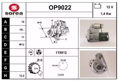 SNRA OP9022