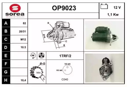 SNRA OP9023