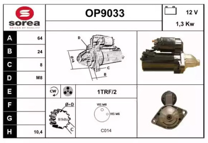 SNRA OP9033