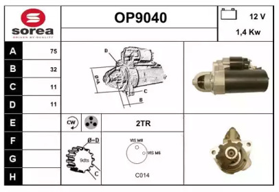 SNRA OP9040