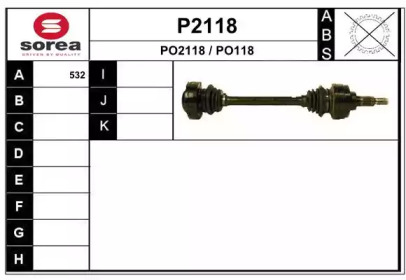 SNRA P2118