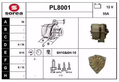 SNRA PL8001