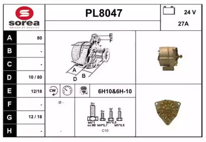 SNRA PL8047