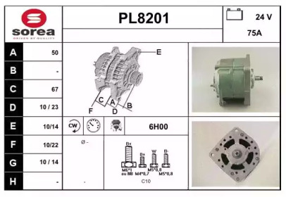 SNRA PL8201