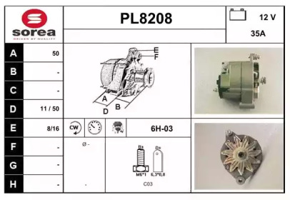 SNRA PL8208