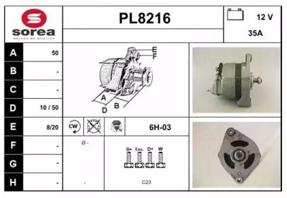 SNRA PL8216