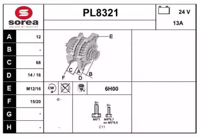 SNRA PL8321