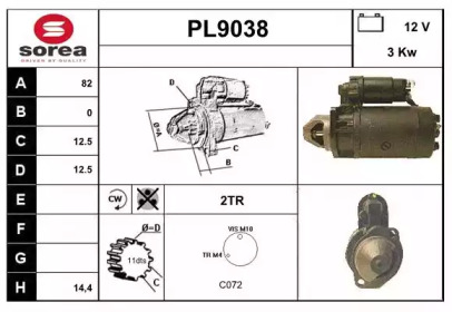 SNRA PL9038