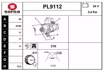 SNRA PL9112