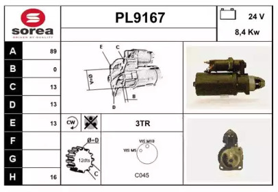 SNRA PL9167