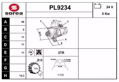 SNRA PL9234