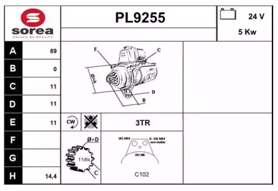 SNRA PL9255