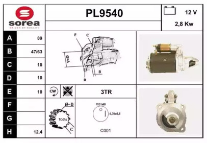 SNRA PL9540